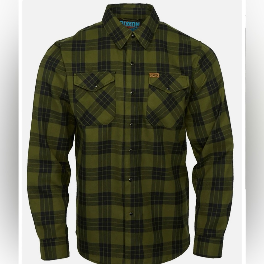 DIXXON men’s 38 Special flannel. EUC size Large Tall.